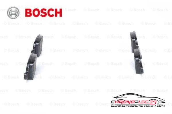 Achat de BOSCH 0 986 424 756 Kit de plaquettes de frein, frein à disque pas chères