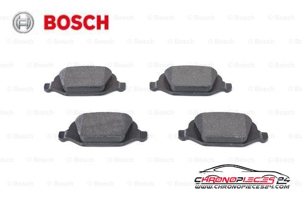 Achat de BOSCH 0 986 424 756 Kit de plaquettes de frein, frein à disque pas chères