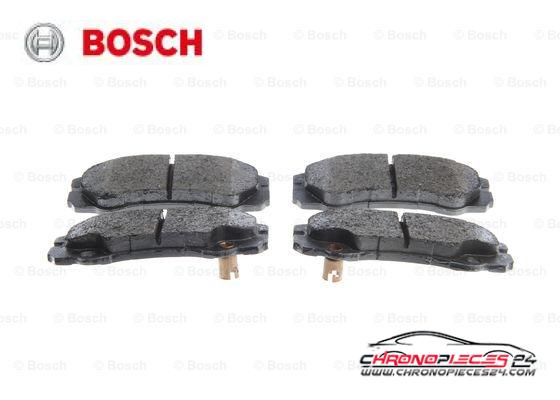 Achat de BOSCH 0 986 424 760 Kit de plaquettes de frein, frein à disque pas chères