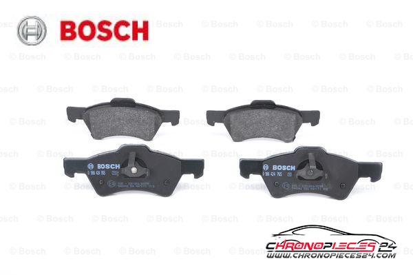 Achat de BOSCH 0 986 424 765 Kit de plaquettes de frein, frein à disque pas chères