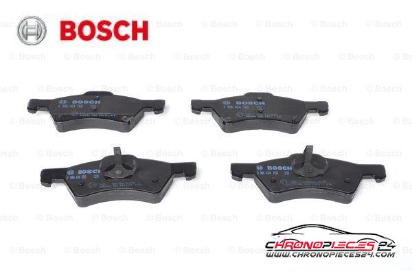 Achat de BOSCH 0 986 424 765 Kit de plaquettes de frein, frein à disque pas chères