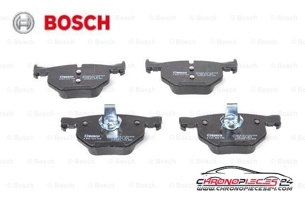 Achat de BOSCH 0 986 424 766 Kit de plaquettes de frein, frein à disque pas chères