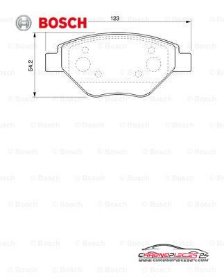 Achat de BOSCH 0 986 424 774 Kit de plaquettes de frein, frein à disque pas chères