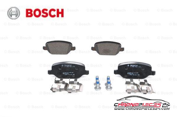 Achat de BOSCH 0 986 424 775 Kit de plaquettes de frein, frein à disque pas chères