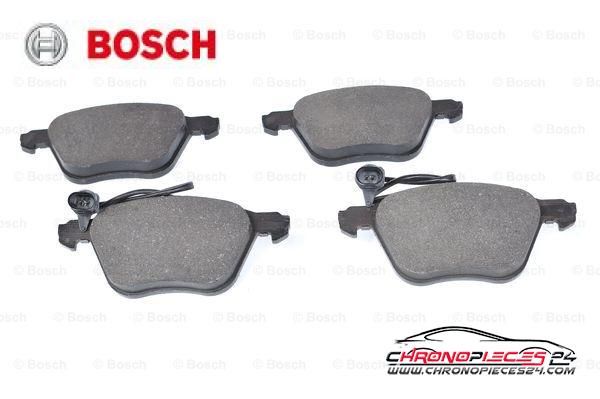 Achat de BOSCH 0 986 424 777 Kit de plaquettes de frein, frein à disque pas chères