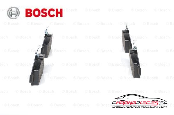 Achat de BOSCH 0 986 424 781 Kit de plaquettes de frein, frein à disque pas chères