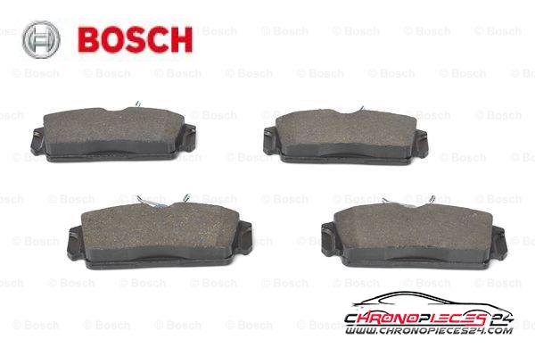 Achat de BOSCH 0 986 424 781 Kit de plaquettes de frein, frein à disque pas chères