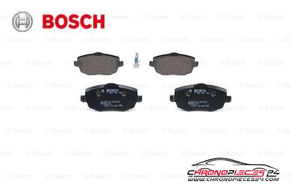 Achat de BOSCH 0 986 424 793 Kit de plaquettes de frein, frein à disque pas chères