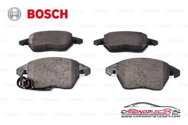 Achat de BOSCH 0 986 424 797 Kit de plaquettes de frein, frein à disque pas chères