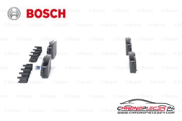 Achat de BOSCH 0 986 424 798 Kit de plaquettes de frein, frein à disque pas chères