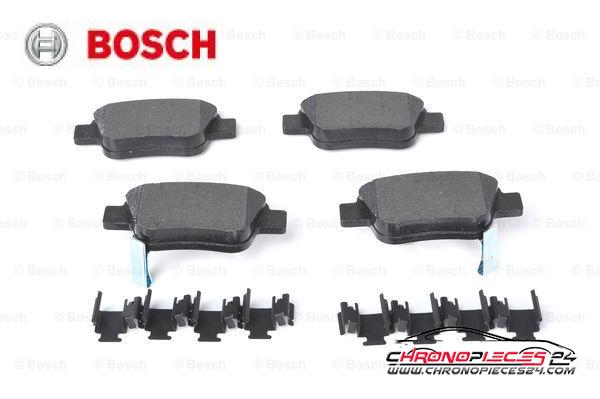 Achat de BOSCH 0 986 424 798 Kit de plaquettes de frein, frein à disque pas chères