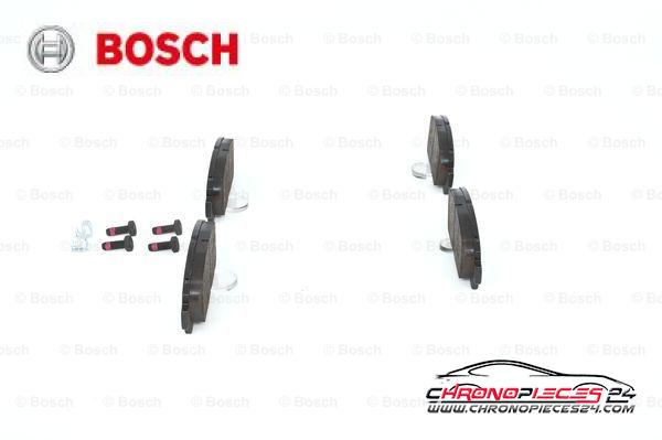 Achat de BOSCH 0 986 424 799 Kit de plaquettes de frein, frein à disque pas chères