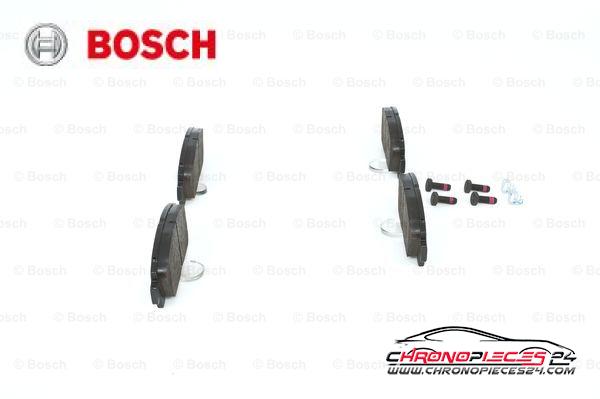 Achat de BOSCH 0 986 424 799 Kit de plaquettes de frein, frein à disque pas chères