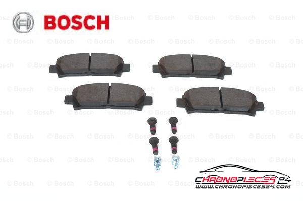 Achat de BOSCH 0 986 424 799 Kit de plaquettes de frein, frein à disque pas chères