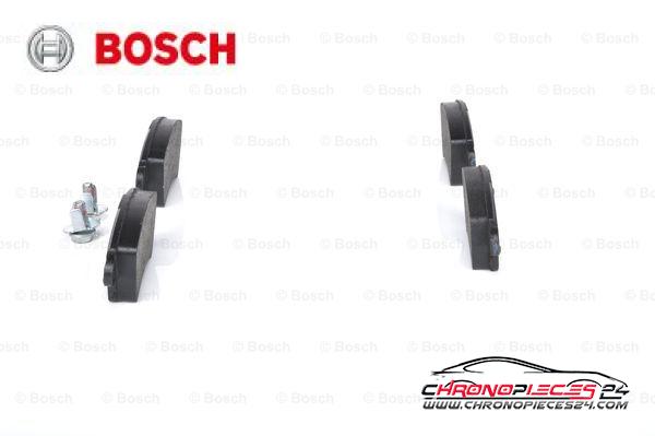 Achat de BOSCH 0 986 424 801 Kit de plaquettes de frein, frein à disque pas chères