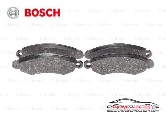 Achat de BOSCH 0 986 424 804 Kit de plaquettes de frein, frein à disque pas chères