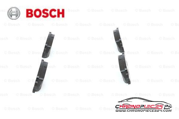 Achat de BOSCH 0 986 424 808 Kit de plaquettes de frein, frein à disque pas chères