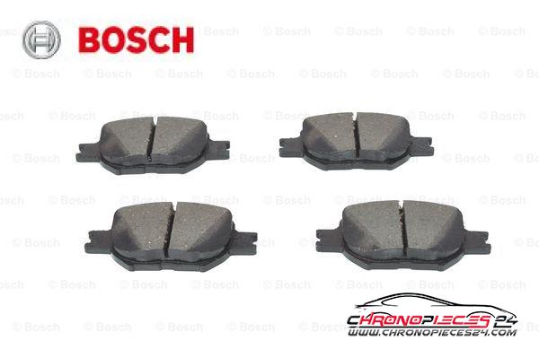 Achat de BOSCH 0 986 424 808 Kit de plaquettes de frein, frein à disque pas chères