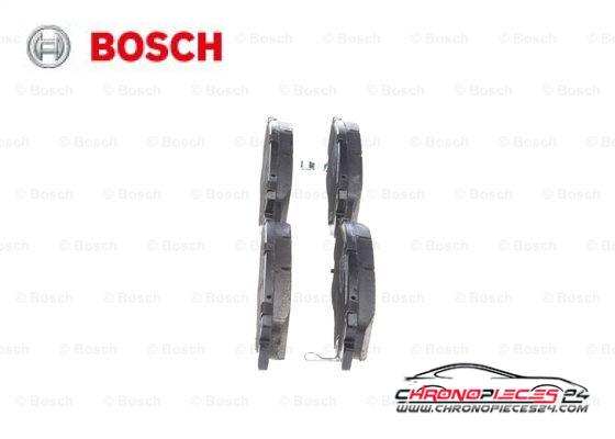 Achat de BOSCH 0 986 424 809 Kit de plaquettes de frein, frein à disque pas chères