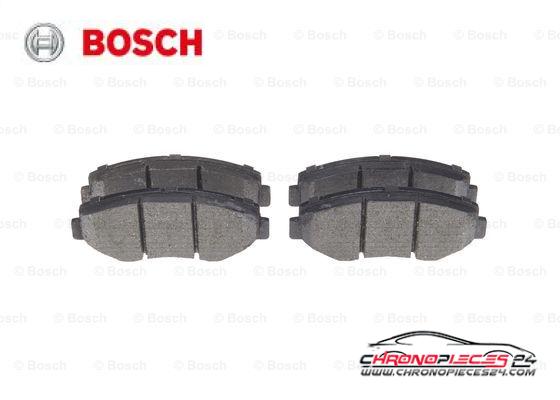 Achat de BOSCH 0 986 424 809 Kit de plaquettes de frein, frein à disque pas chères