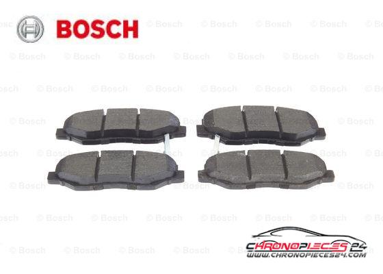 Achat de BOSCH 0 986 424 809 Kit de plaquettes de frein, frein à disque pas chères