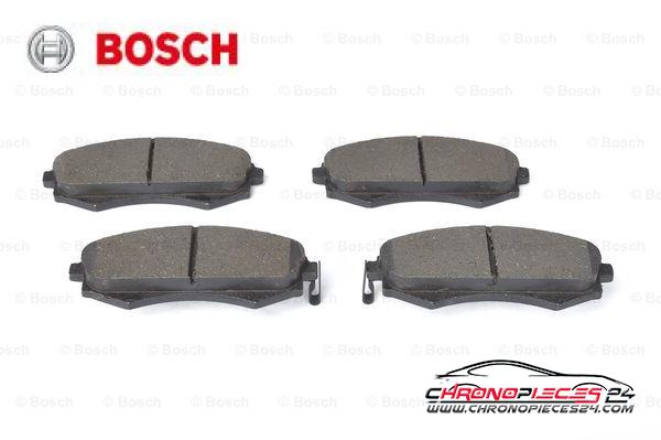 Achat de BOSCH 0 986 424 810 Kit de plaquettes de frein, frein à disque pas chères