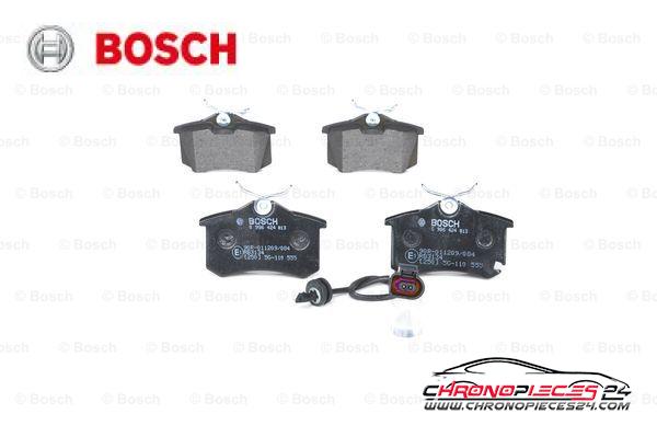 Achat de BOSCH 0 986 424 813 Kit de plaquettes de frein, frein à disque pas chères