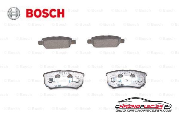 Achat de BOSCH 0 986 424 814 Kit de plaquettes de frein, frein à disque pas chères