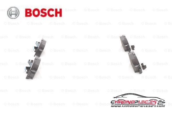 Achat de BOSCH 0 986 424 814 Kit de plaquettes de frein, frein à disque pas chères