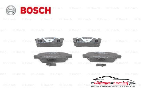 Achat de BOSCH 0 986 424 814 Kit de plaquettes de frein, frein à disque pas chères