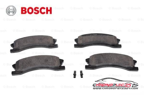 Achat de BOSCH 0 986 424 823 Kit de plaquettes de frein, frein à disque pas chères