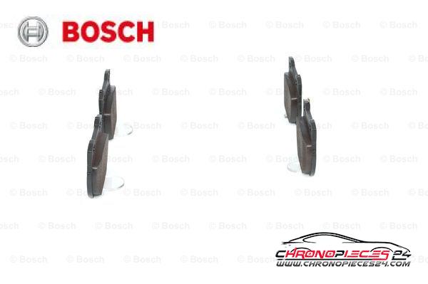 Achat de BOSCH 0 986 424 827 Kit de plaquettes de frein, frein à disque pas chères