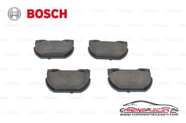 Achat de BOSCH 0 986 424 827 Kit de plaquettes de frein, frein à disque pas chères