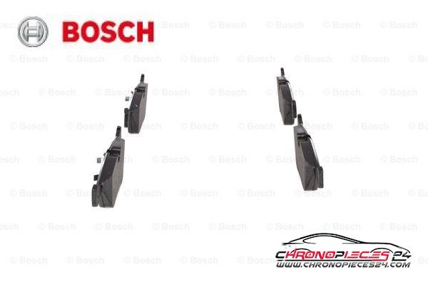 Achat de BOSCH 0 986 424 828 Kit de plaquettes de frein, frein à disque pas chères