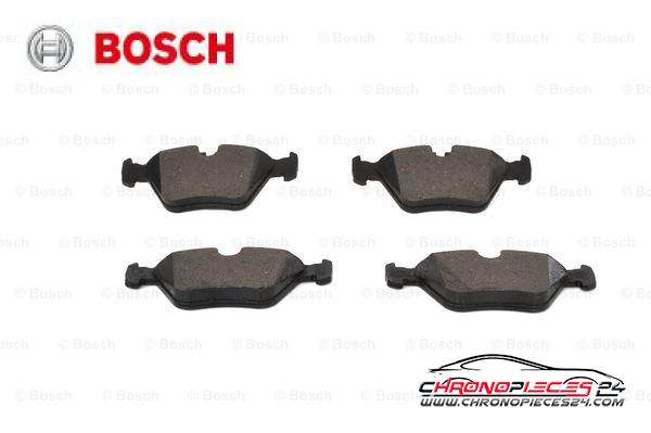 Achat de BOSCH 0 986 424 828 Kit de plaquettes de frein, frein à disque pas chères