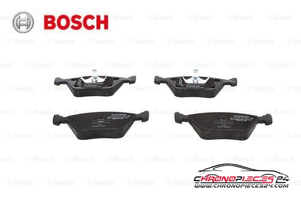 Achat de BOSCH 0 986 424 828 Kit de plaquettes de frein, frein à disque pas chères