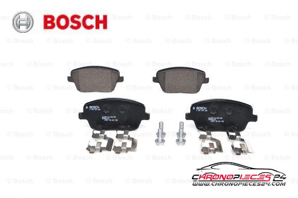 Achat de BOSCH 0 986 424 829 Kit de plaquettes de frein, frein à disque pas chères