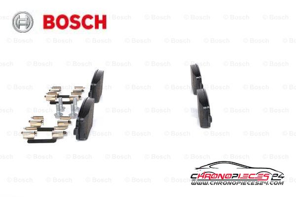 Achat de BOSCH 0 986 424 829 Kit de plaquettes de frein, frein à disque pas chères