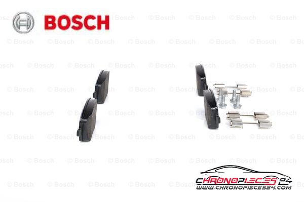 Achat de BOSCH 0 986 424 829 Kit de plaquettes de frein, frein à disque pas chères