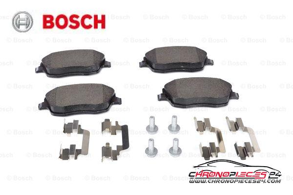 Achat de BOSCH 0 986 424 829 Kit de plaquettes de frein, frein à disque pas chères