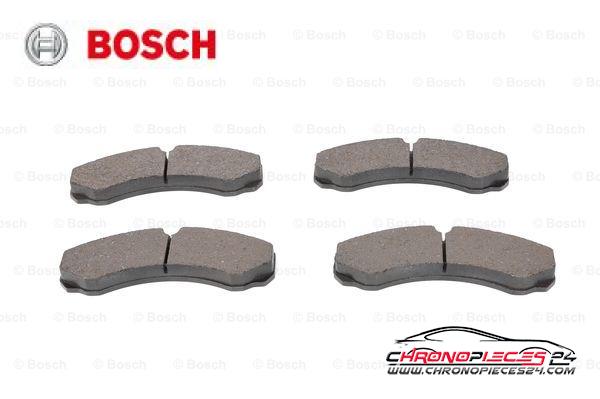 Achat de BOSCH 0 986 424 833 Kit de plaquettes de frein, frein à disque pas chères