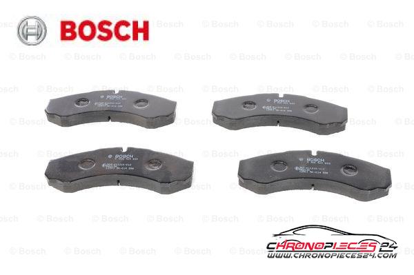 Achat de BOSCH 0 986 424 833 Kit de plaquettes de frein, frein à disque pas chères