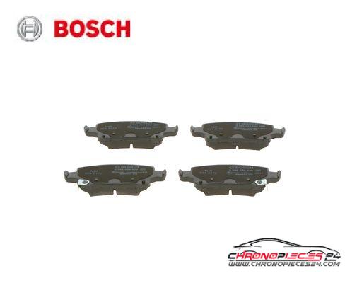 Achat de BOSCH 0 986 424 839 Kit de plaquettes de frein, frein à disque pas chères