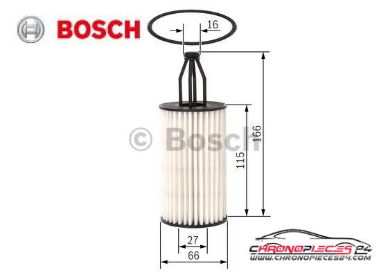 Achat de BOSCH F 026 407 199 Filtre à huile pas chères