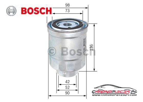 Achat de BOSCH 0 986 450 508 Filtre à carburant pas chères