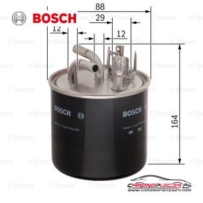 Achat de BOSCH 0 986 450 509 Filtre à carburant pas chères