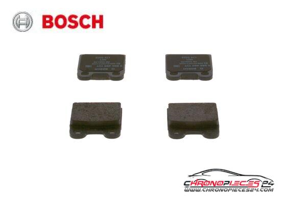 Achat de BOSCH 0 986 460 101 Kit de plaquettes de frein, frein à disque pas chères