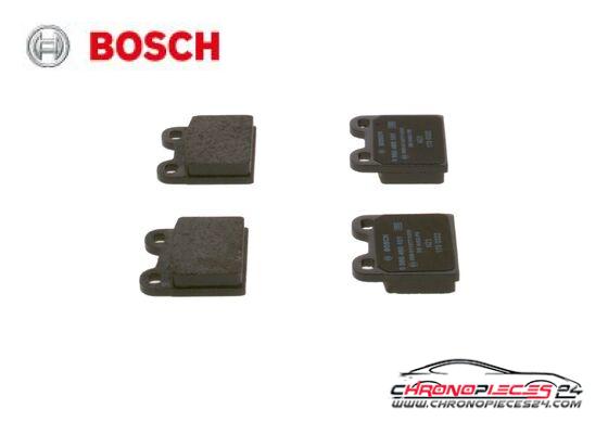 Achat de BOSCH 0 986 460 101 Kit de plaquettes de frein, frein à disque pas chères