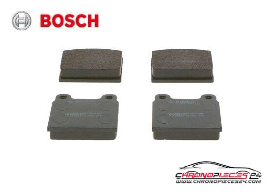 Achat de BOSCH 0 986 460 111 Kit de plaquettes de frein, frein à disque pas chères