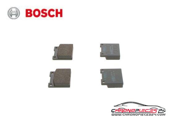 Achat de BOSCH 0 986 460 881 Kit de plaquettes de frein, frein à disque pas chères